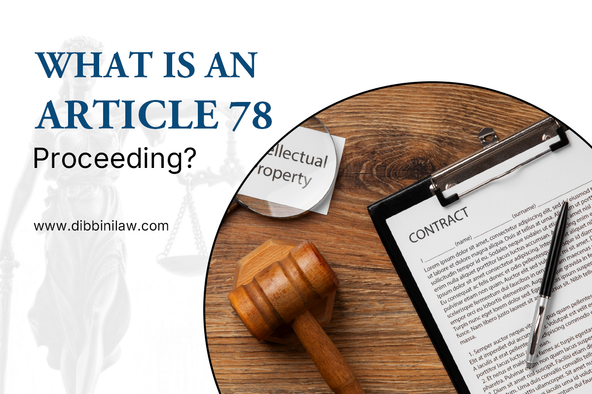 What is an Article 78 Proceeding?