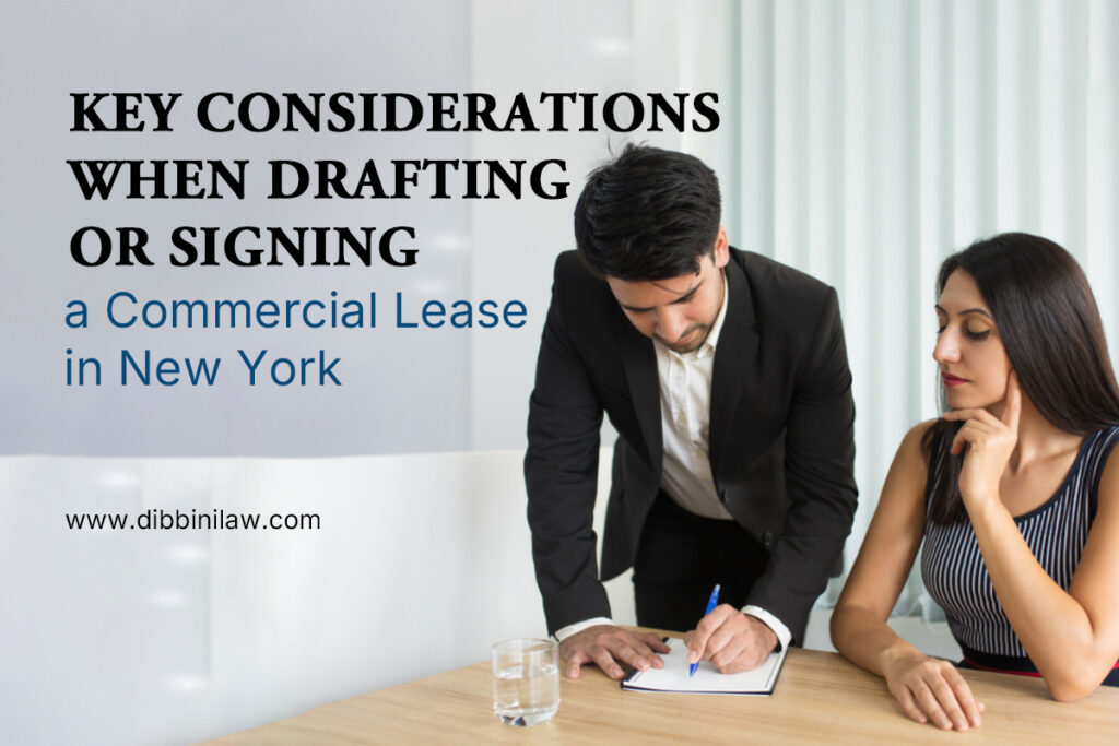 Commercial leases in NY