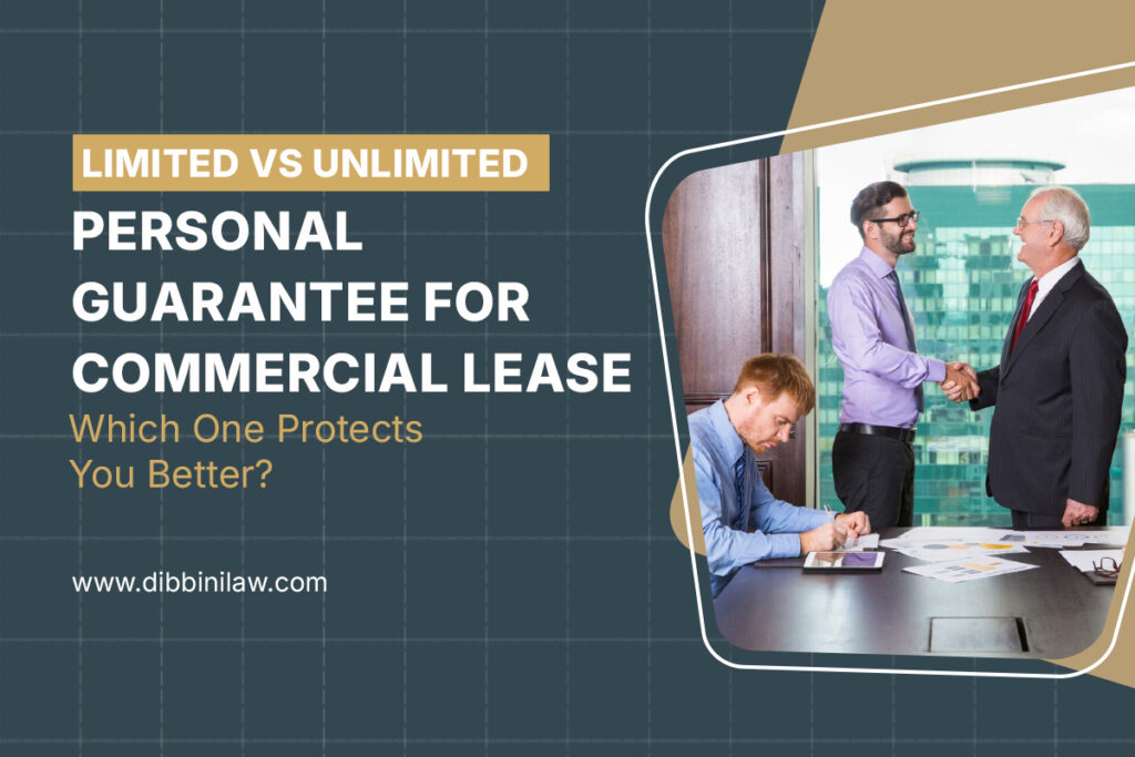 personal guarantee for commercial lease