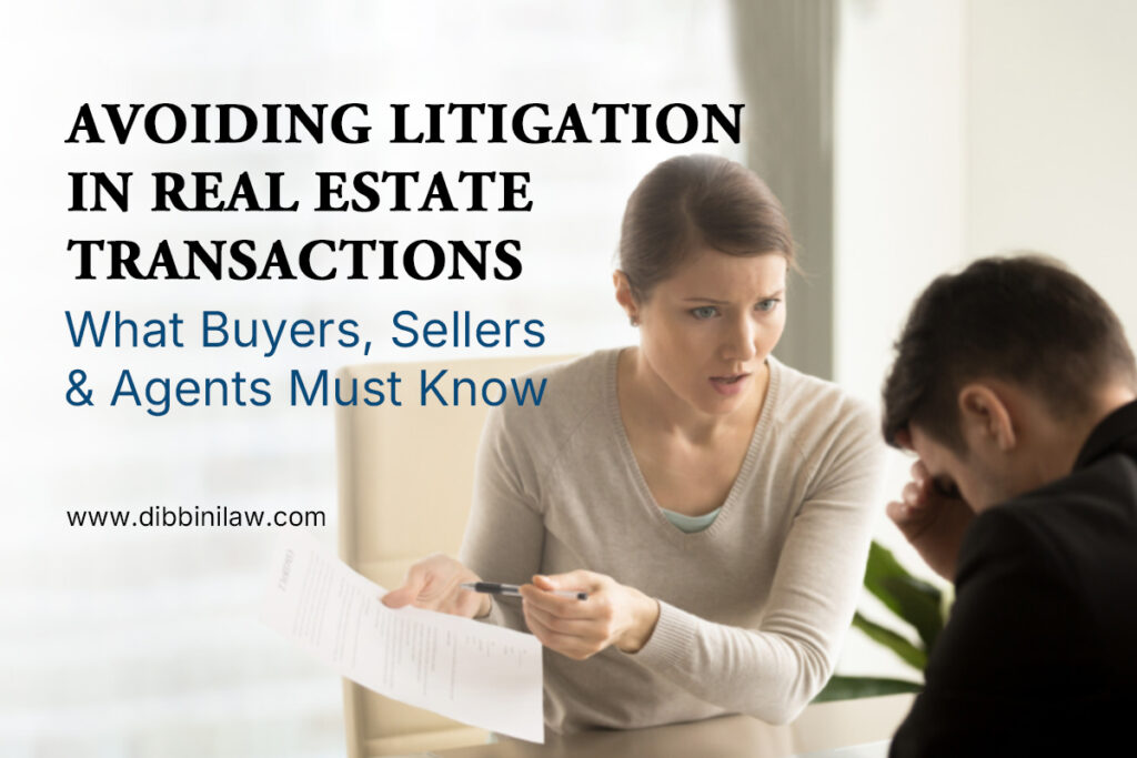 Real estate disputes