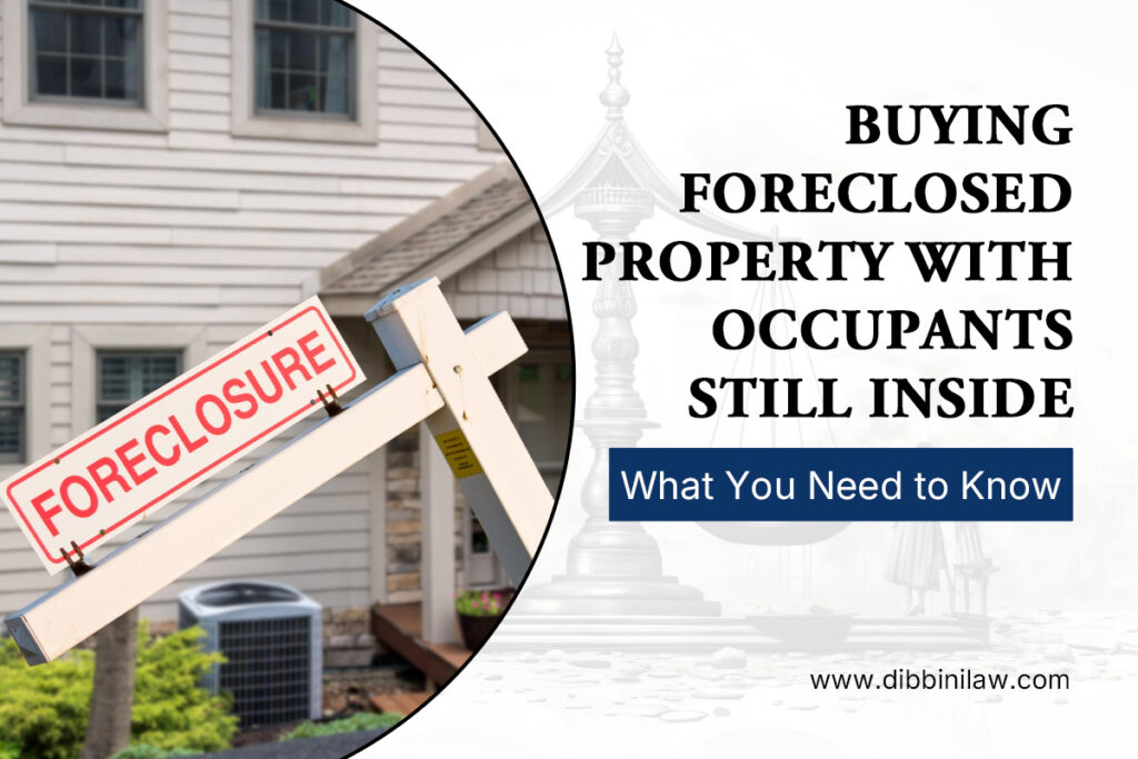 Buying foreclosed property