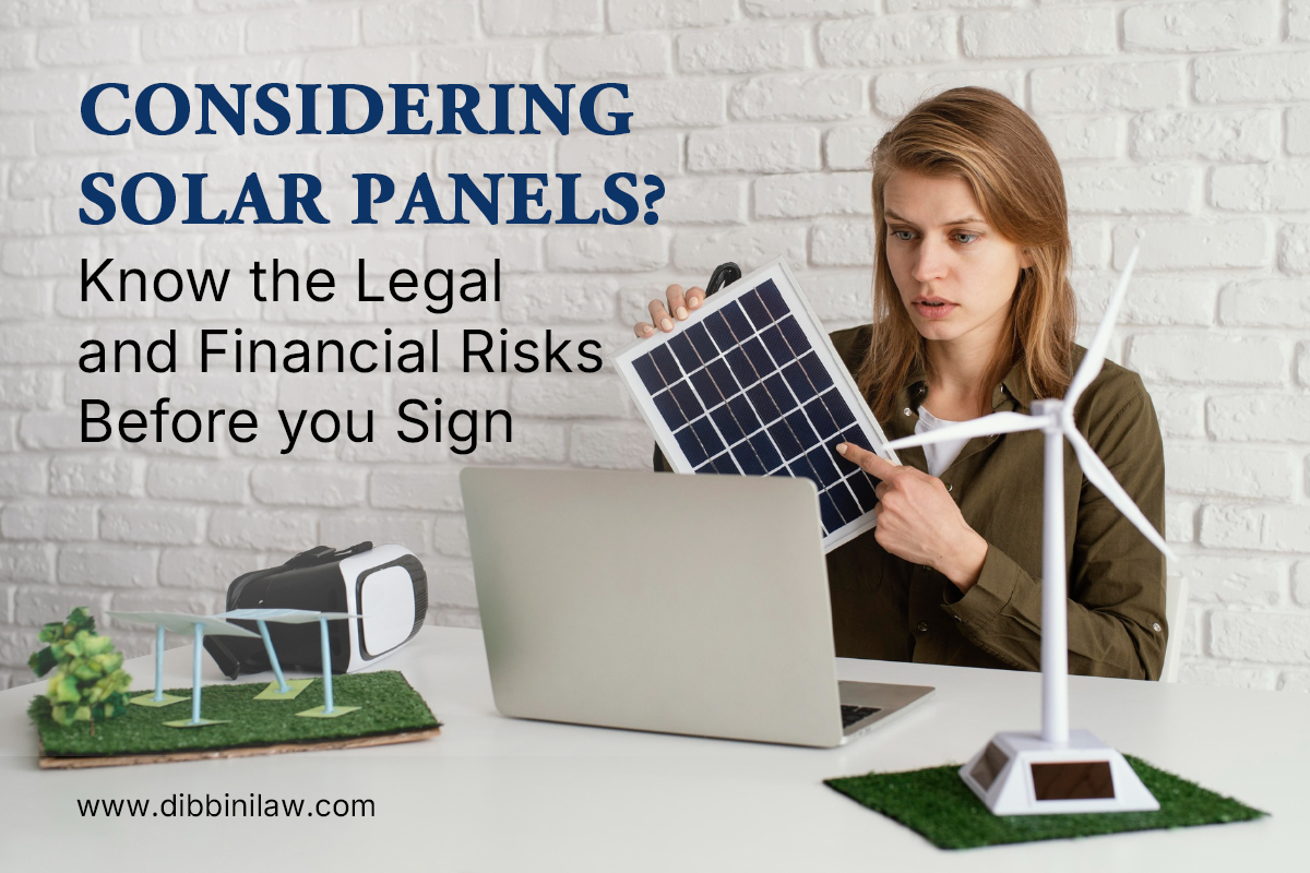 Solar Energy Risks Considering Solar Panels? Know the Legal and Financial Risks Before you ...