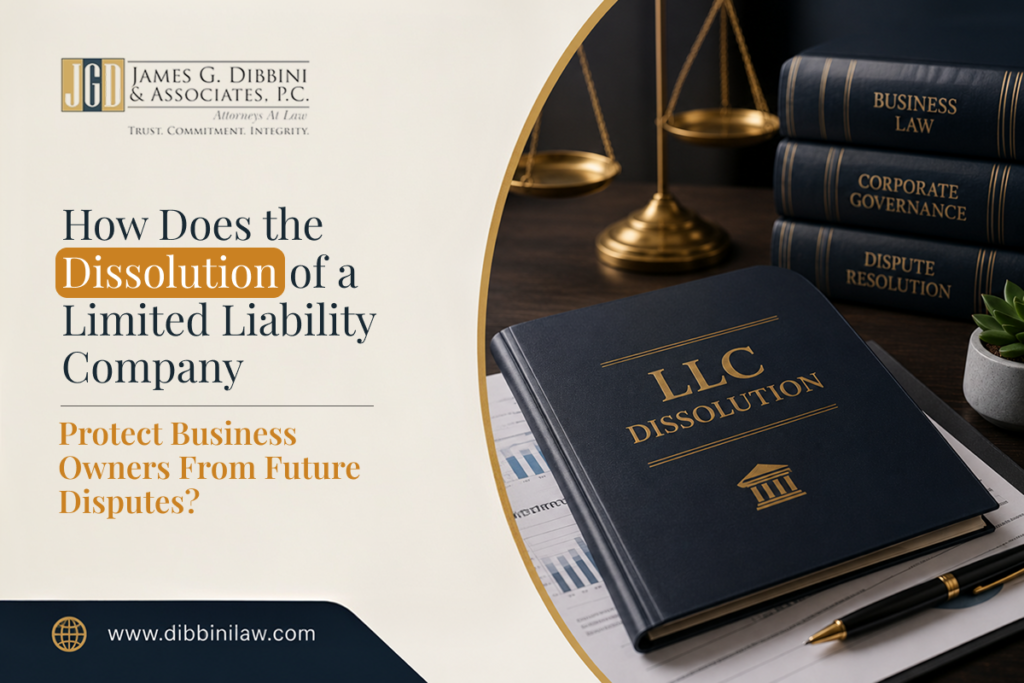 dissolution of a limited liability company