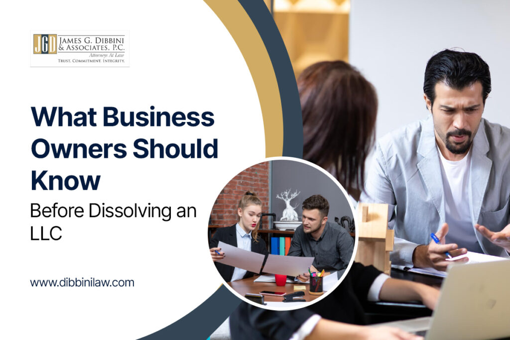 dissolution of limited liability company